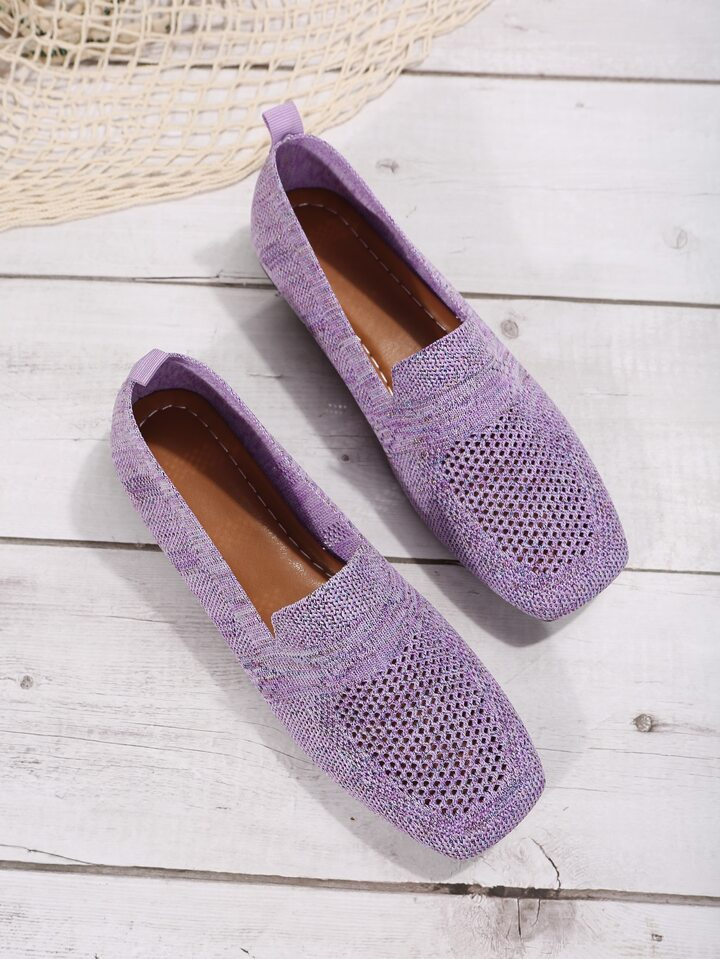 🔥Last Day 49% OFF -Women Breathable Square Toe Loafers, Fashion Outdoor Flats