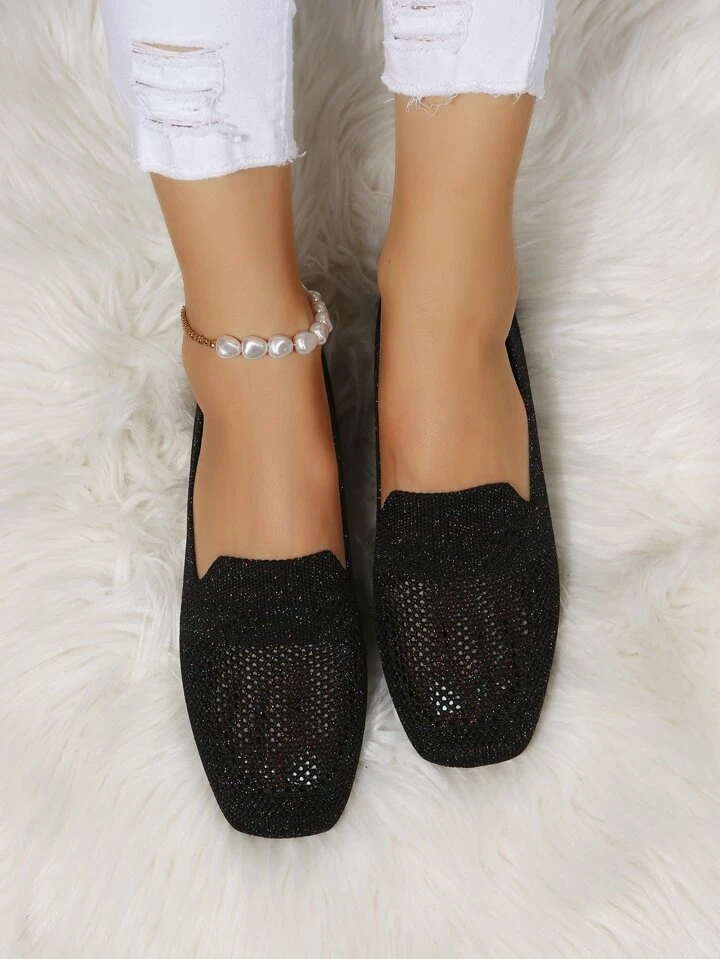 🔥Last Day 49% OFF -Women Breathable Square Toe Loafers, Fashion Outdoor Flats