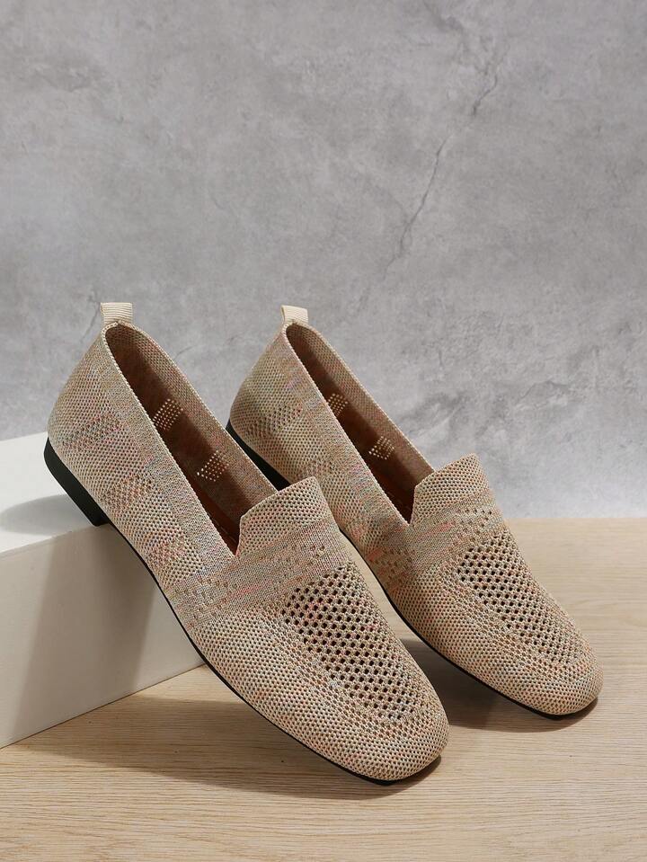 🔥Last Day 49% OFF -Women Breathable Square Toe Loafers, Fashion Outdoor Flats