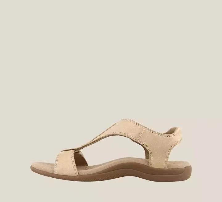 Flat Arch Massage Velcro Casual Beach Sandals