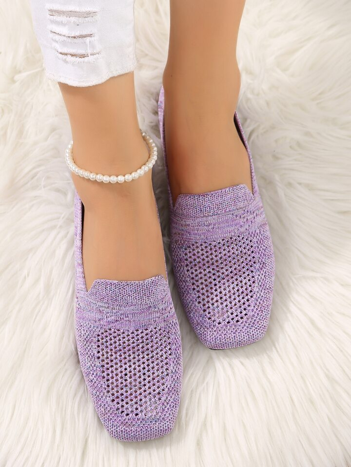 🔥Last Day 49% OFF -Women Breathable Square Toe Loafers, Fashion Outdoor Flats