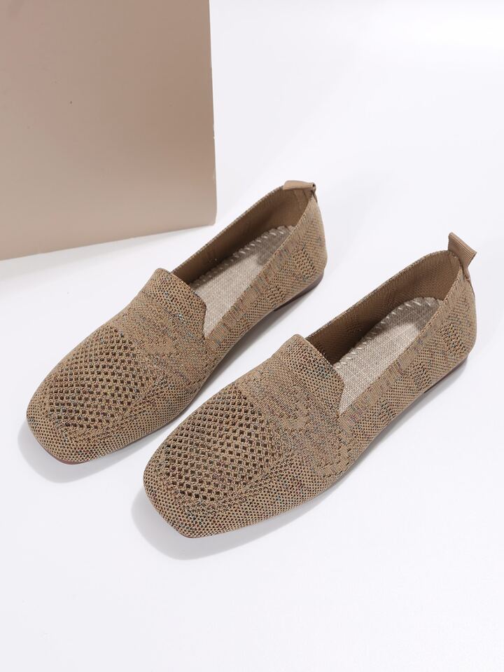 🔥Last Day 49% OFF -Women Breathable Square Toe Loafers, Fashion Outdoor Flats