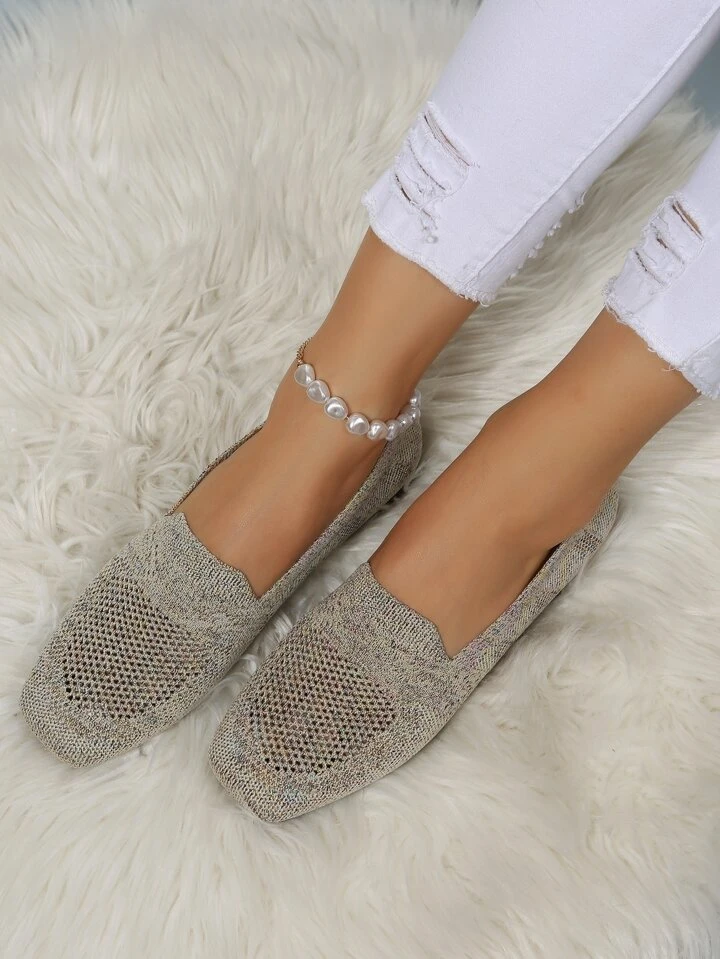 🔥Last Day 49% OFF -Women Breathable Square Toe Loafers, Fashion Outdoor Flats